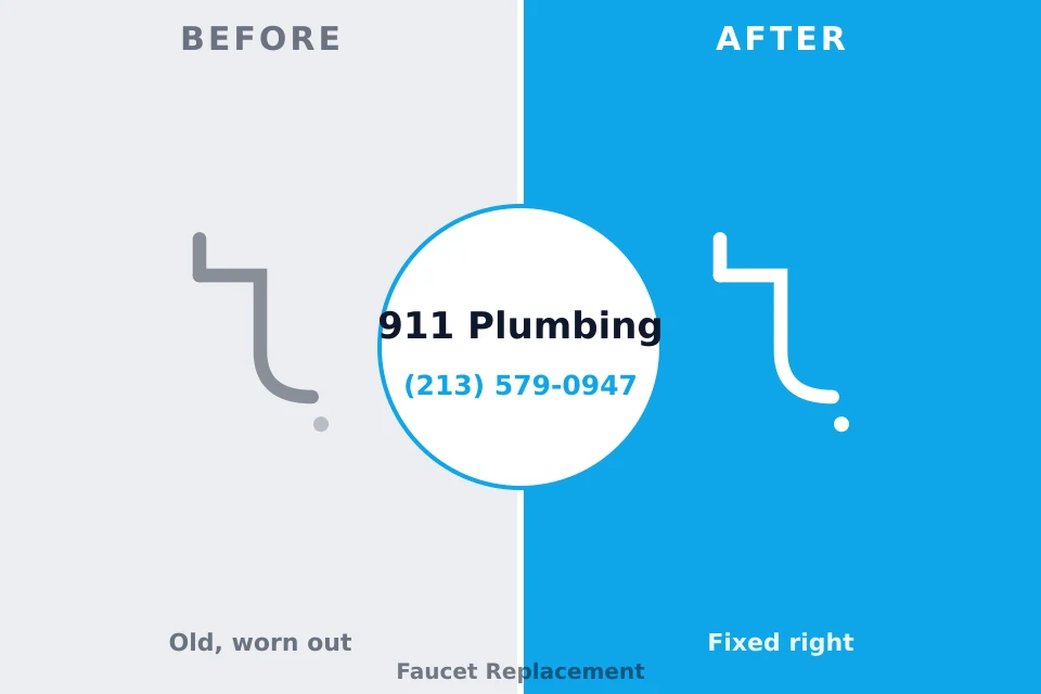 Before and after: plumbing repair Port Neches, TX